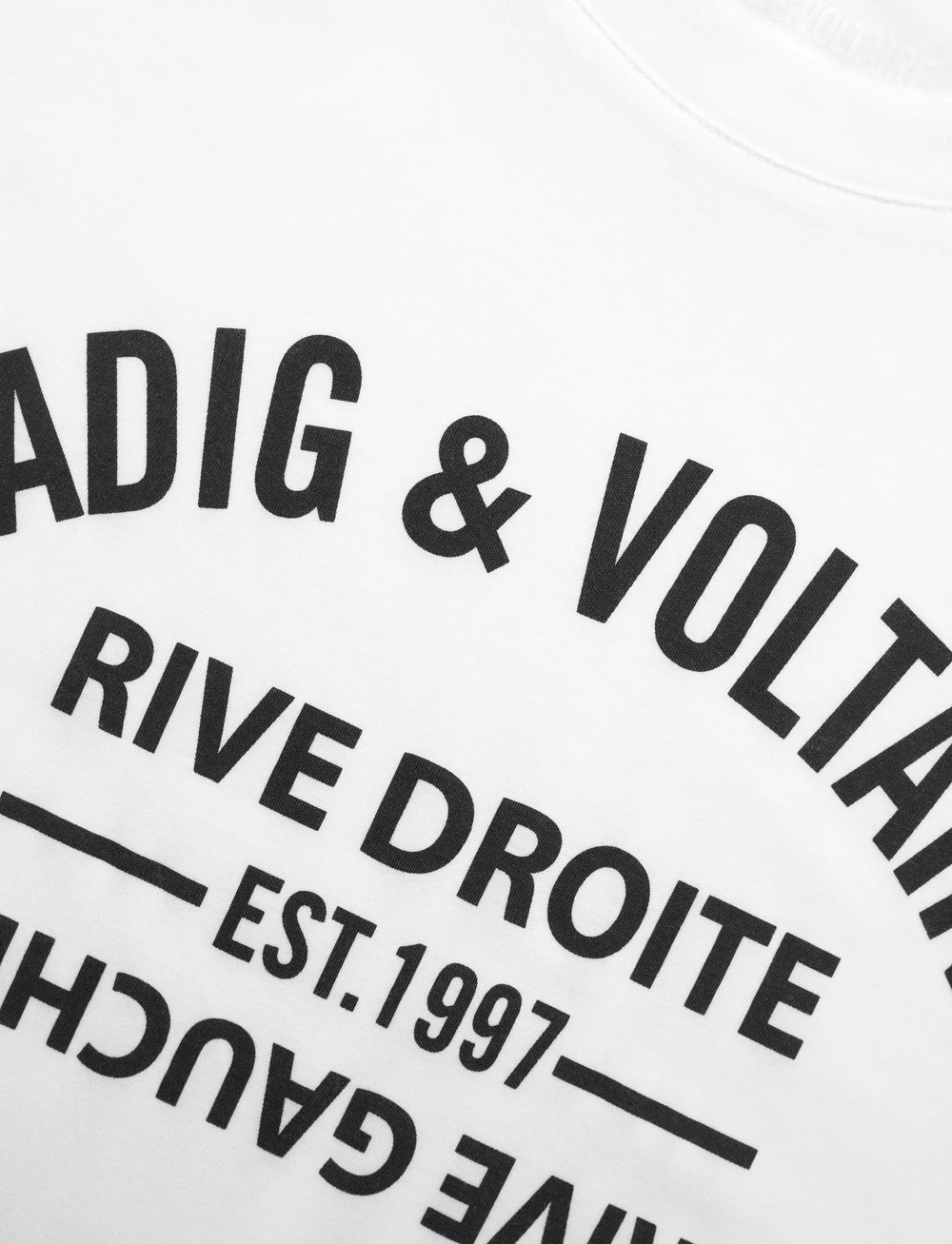 その他 Walk Ico Blason Eco T-Shirt - Zadig & Voltaire - Cotton - Wh Zadig & Voltaire Walk Ico Blason Eco (ZVJWTS02769) - T