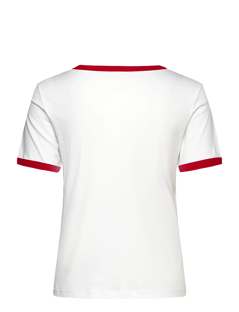 Zadig & Voltaire - WOOS ICO BLASON RDRG STRASS - t-shirts - white - 1