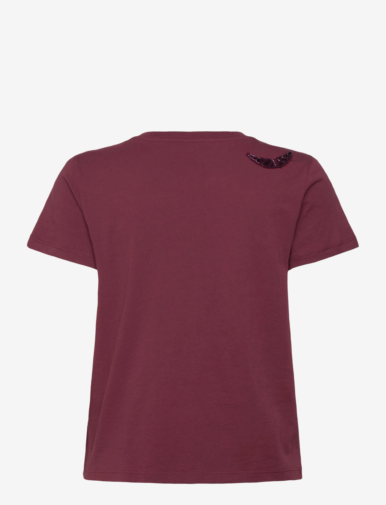 Zadig & Voltaire - ALYS HC EMBROIDERY WINGS - burgundy - 1