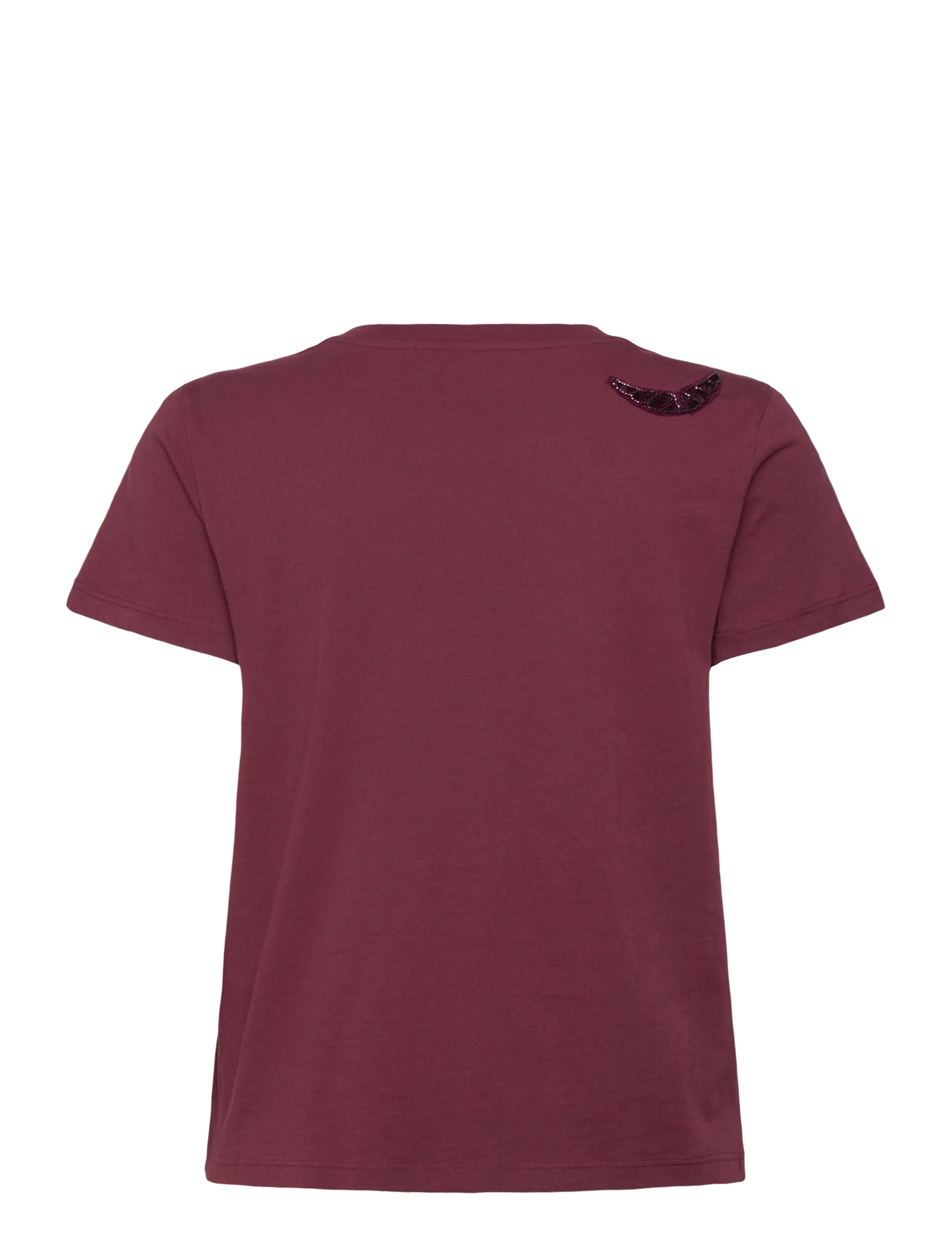 Zadig & Voltaire - ALYS HC EMBROIDERY WINGS - burgundy - 1