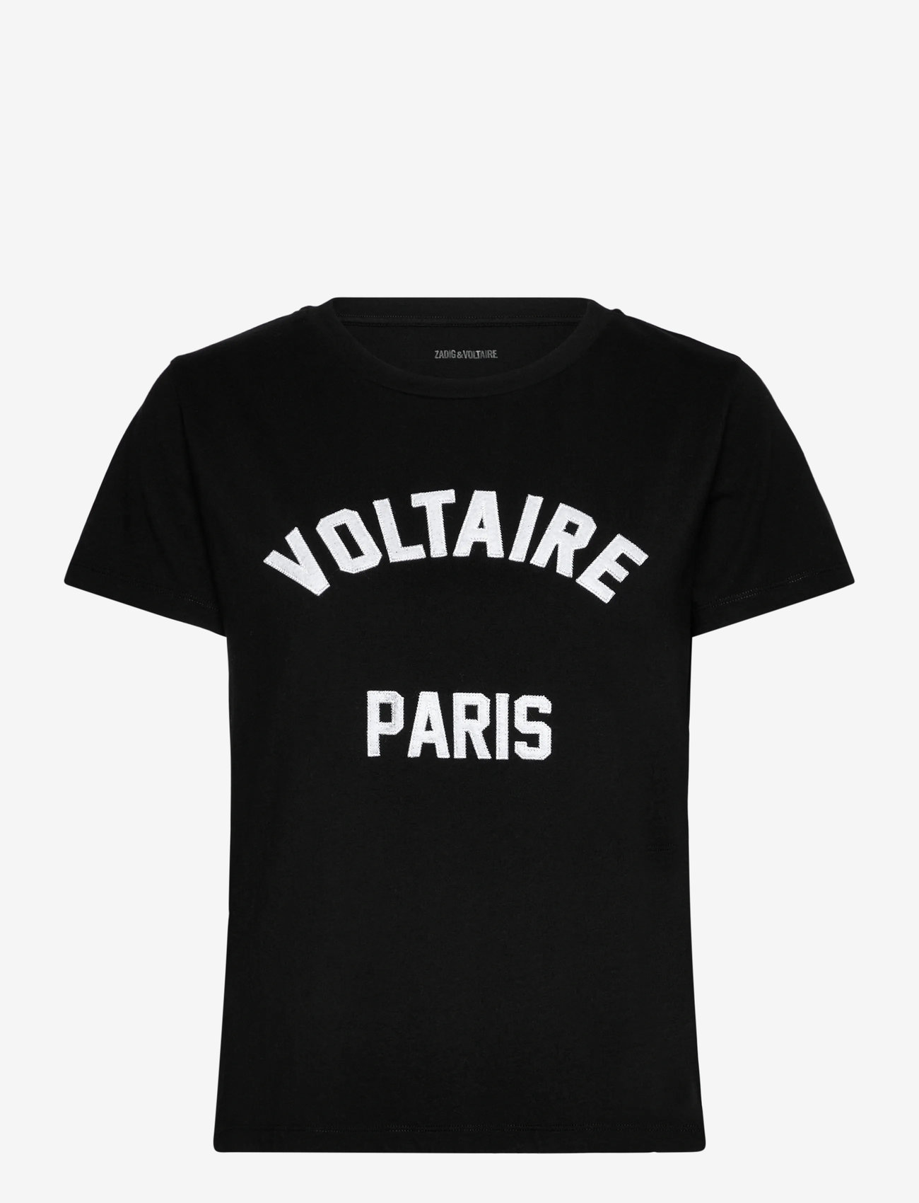 Zadig & Voltaire - ALYS HC VOLTAIRE PARIS - t-särgid - black - 0