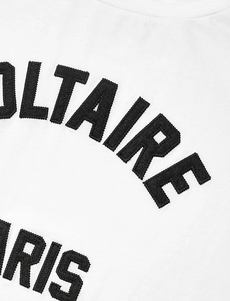 Zadig & Voltaire - ALYS HC VOLTAIRE PARIS - t-särgid - white - 2