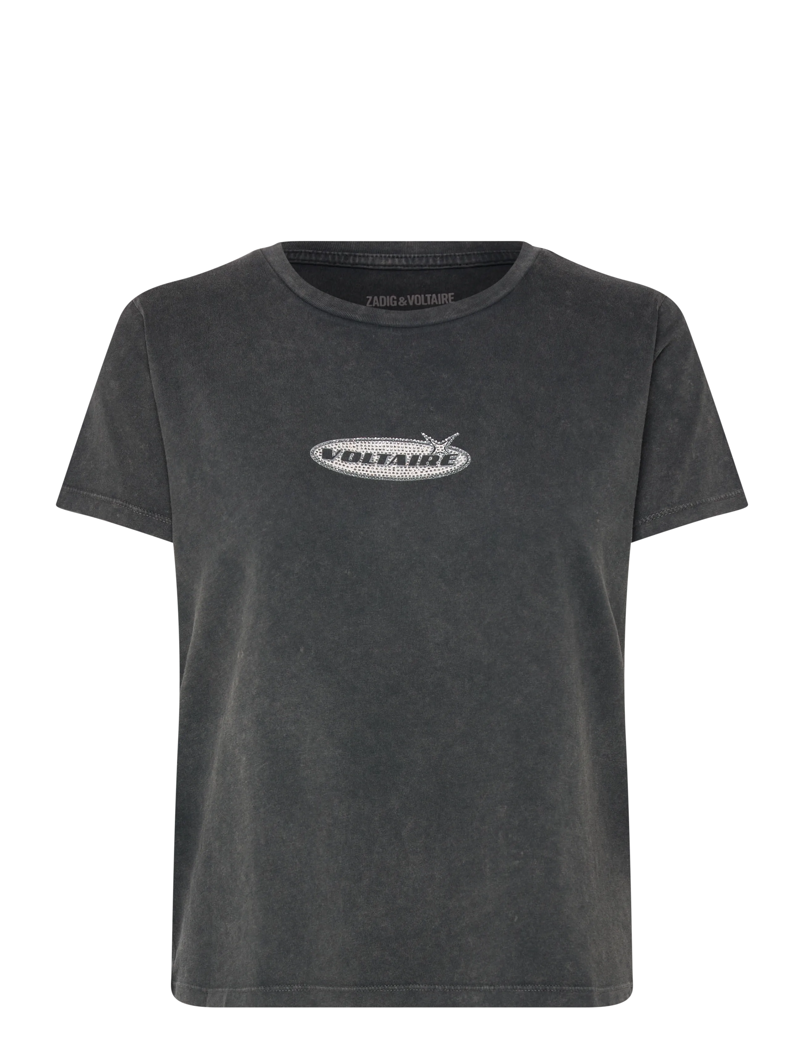 Zadig & Voltaire ALYS HC MOTOCROSS STRASS - ZADIG&VOLTAIRE - BLACK / grey