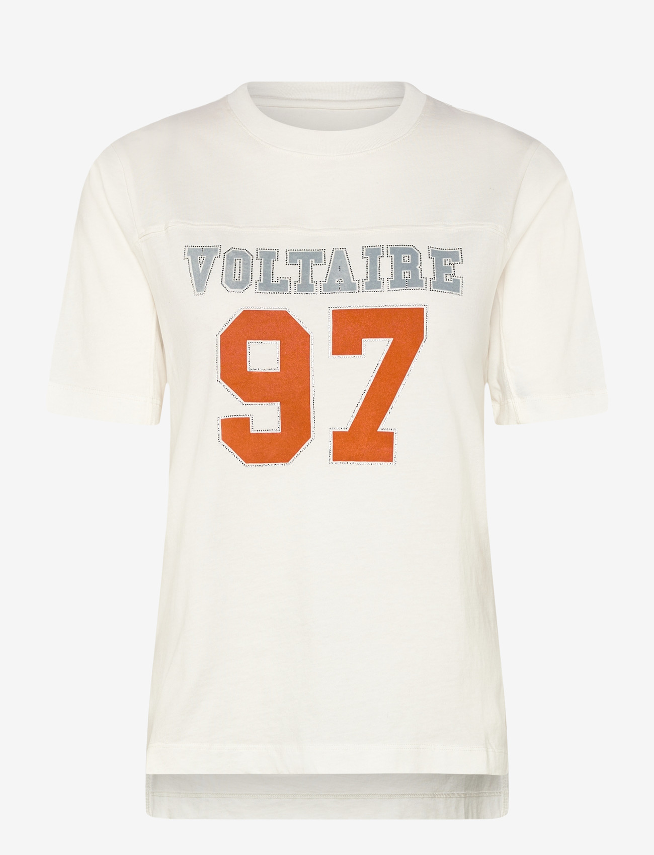 Zadig & Voltaire - BOO HC VOLTAIRE 97 STRASS - t-shirts - judo - 1