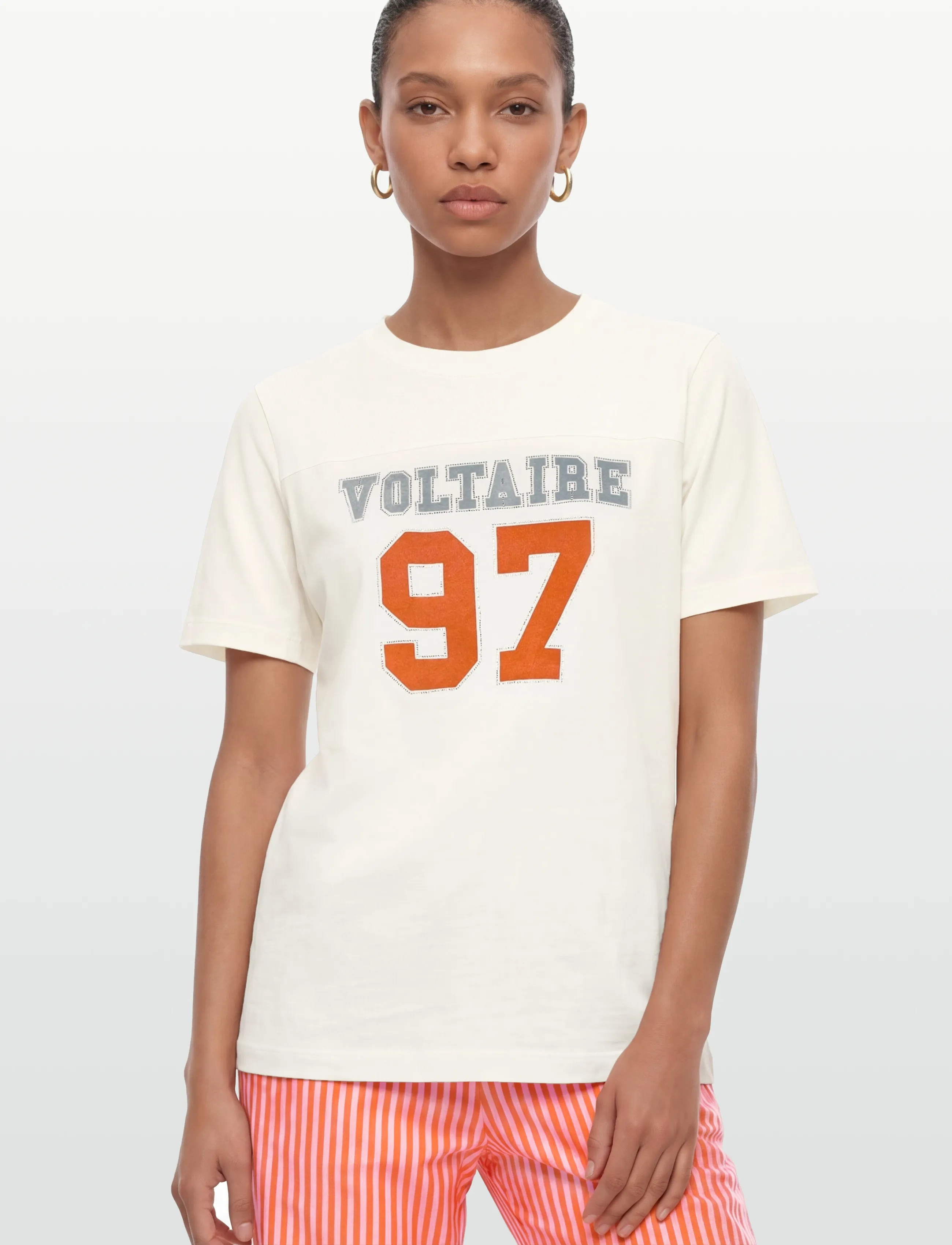 Zadig & Voltaire - BOO HC VOLTAIRE 97 STRASS - t-krekli - judo - 3