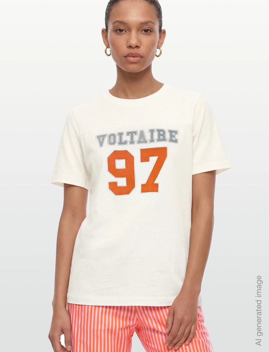 Zadig & Voltaire - BOO HC VOLTAIRE 97 STRASS - t-särgid ja alussärgid - judo - 3