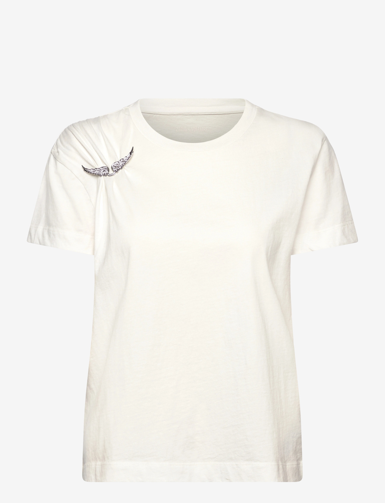Zadig & Voltaire - SUZAN HC PLISSE WINGS - t-shirts - judo - 1
