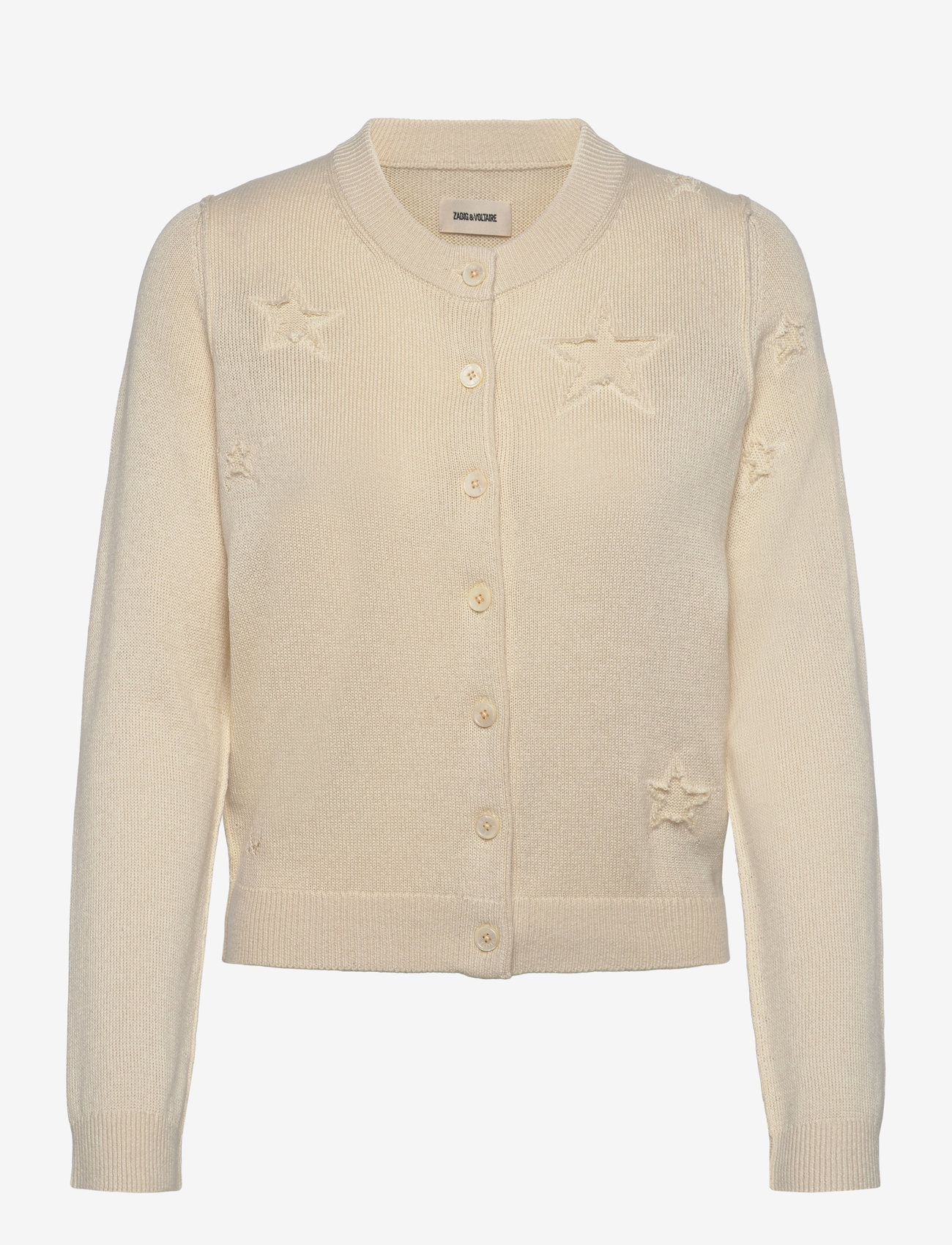 Zadig & Voltaire - ALPHA SECO STARS USED - ecru - 0