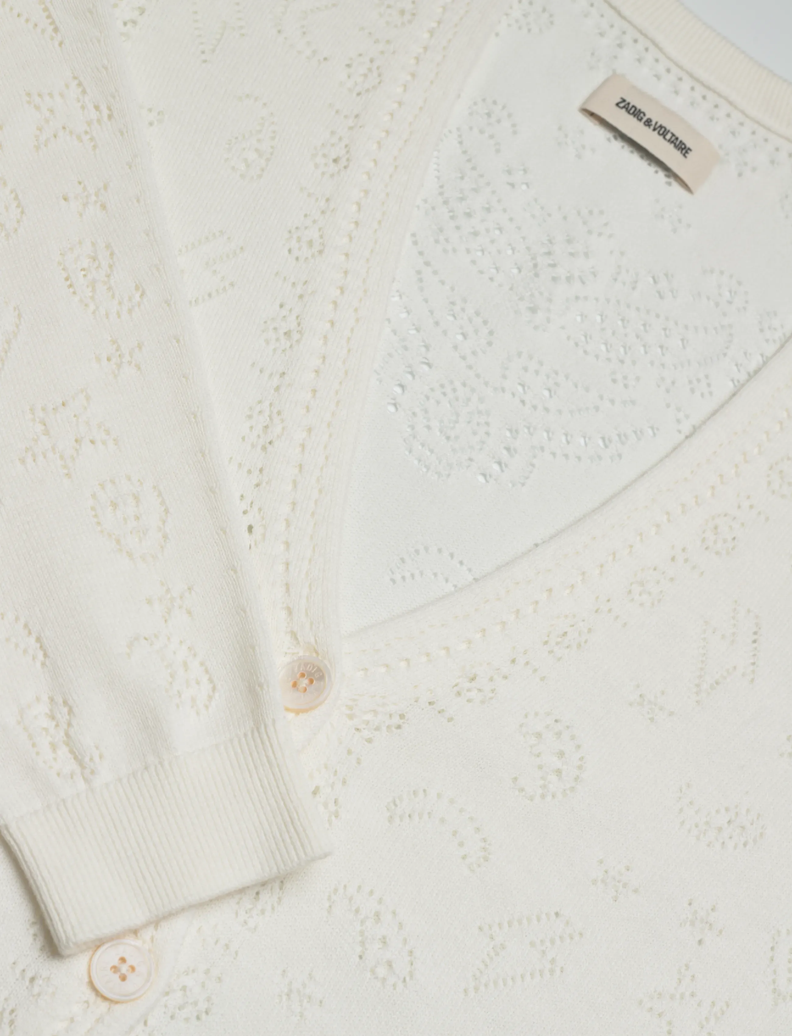 Zadig & Voltaire - MANALA CO BANDANA - eggshell - 2