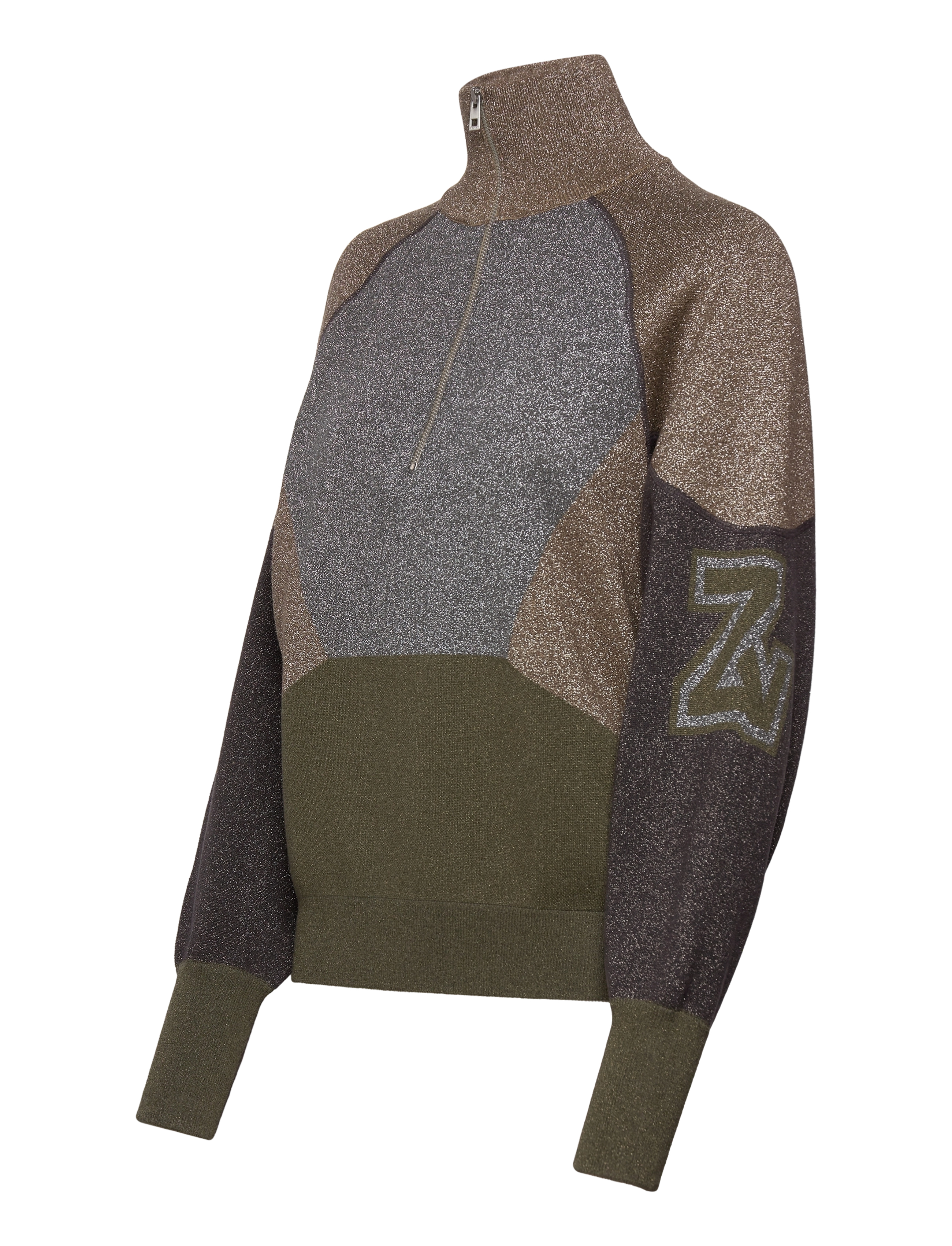 Zadig & Voltaire - ROSS LUREX - green - 2
