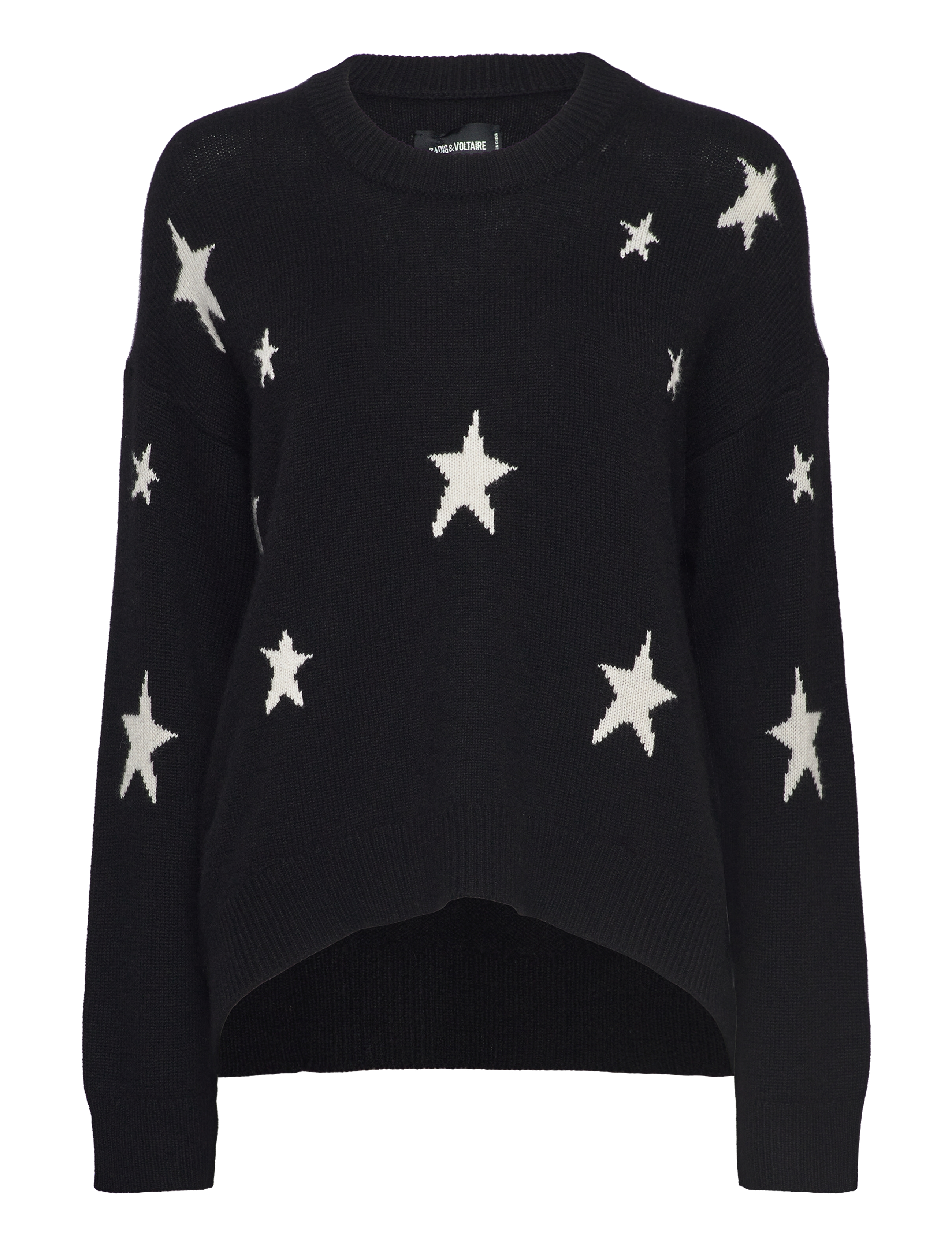 ZADIG & VOLTAIRE Markus Ws Stars Schwarz - S - Damen