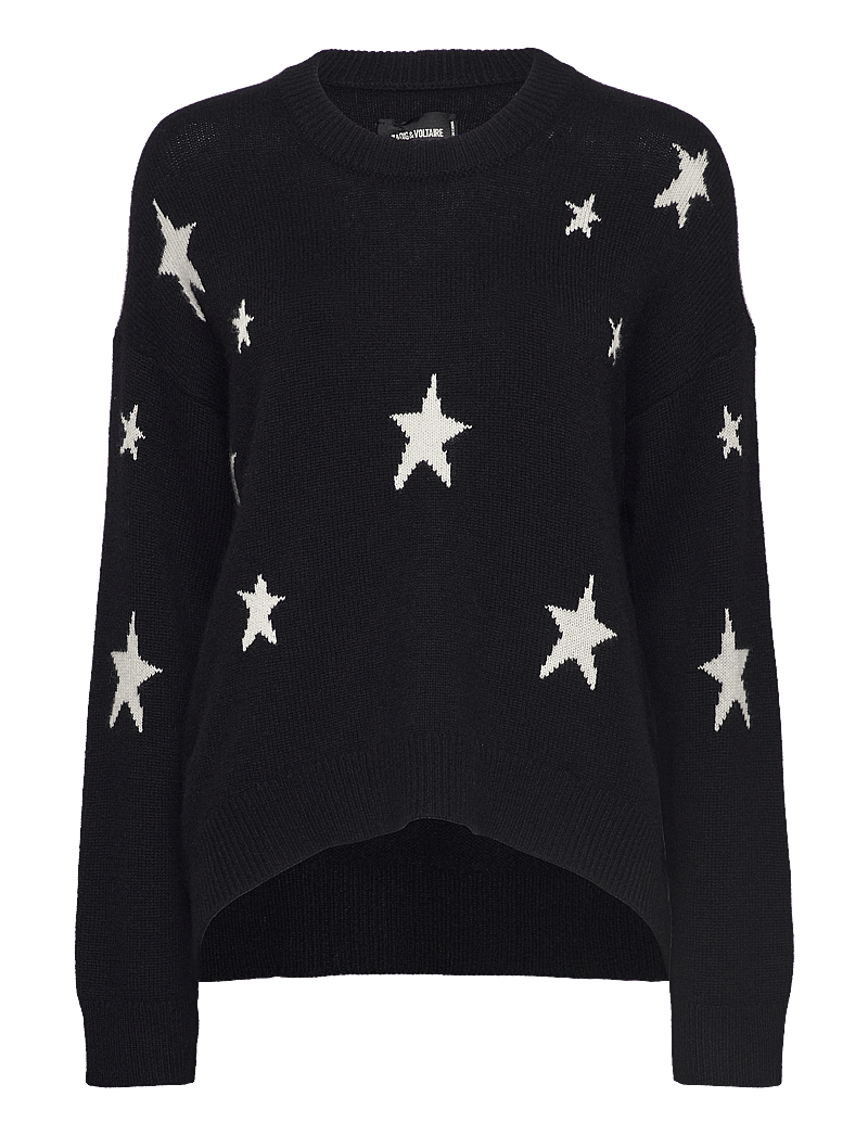 Zadig & Voltaire - MARKUS WS STARS - kašmiir - noir - 1