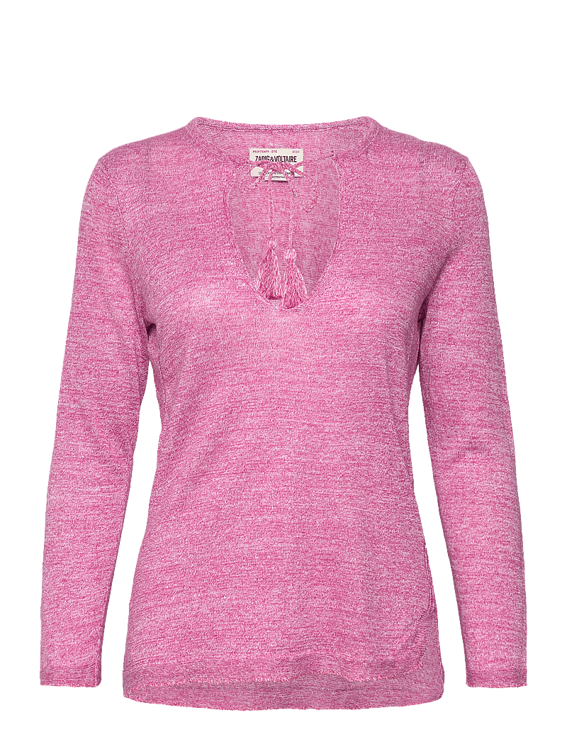 Zadig & Voltaire - AMBER LI - pikkade varrukatega alussärgid - pink - 1