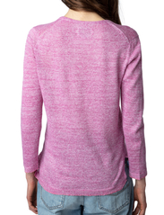 Zadig & Voltaire - AMBER LI - pitkähihaiset t-paidat - pink - 4