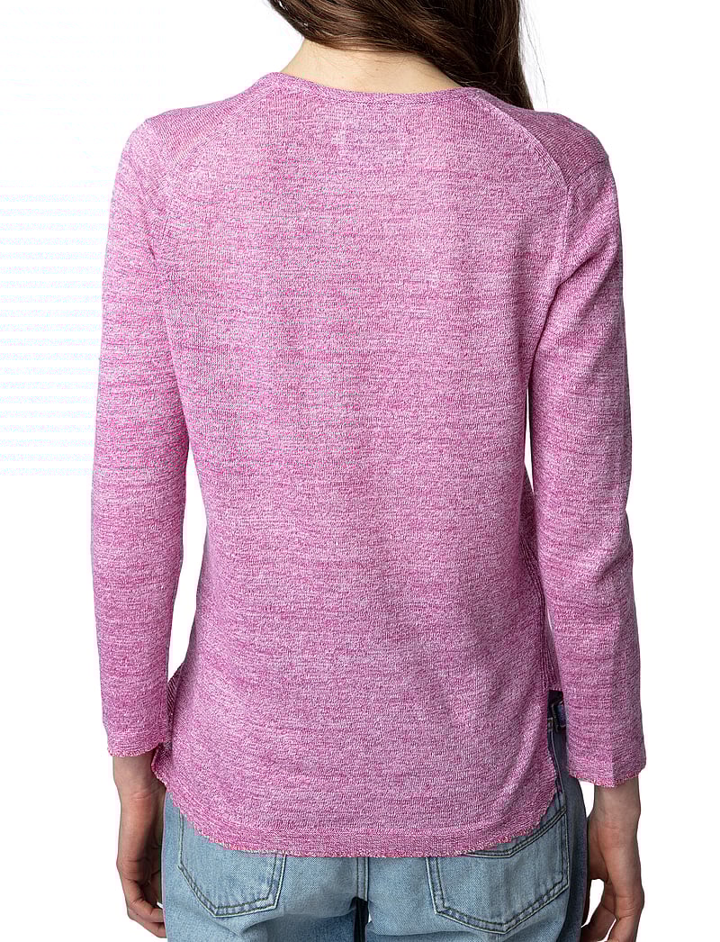 Zadig & Voltaire - AMBER LI - pikkade varrukatega alussärgid - pink - 4