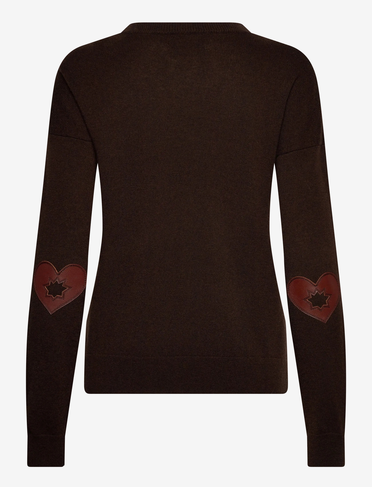 Zadig & Voltaire - CICI LC PATCH HEART - tröjor - dark chocolate - 1
