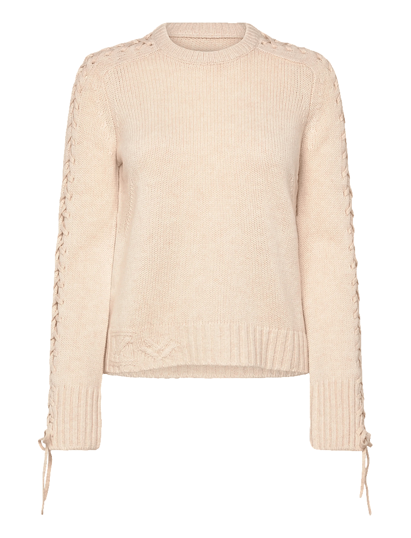 Zadig & Voltaire - MALTY LC LACED - sweaters - ecru - 0