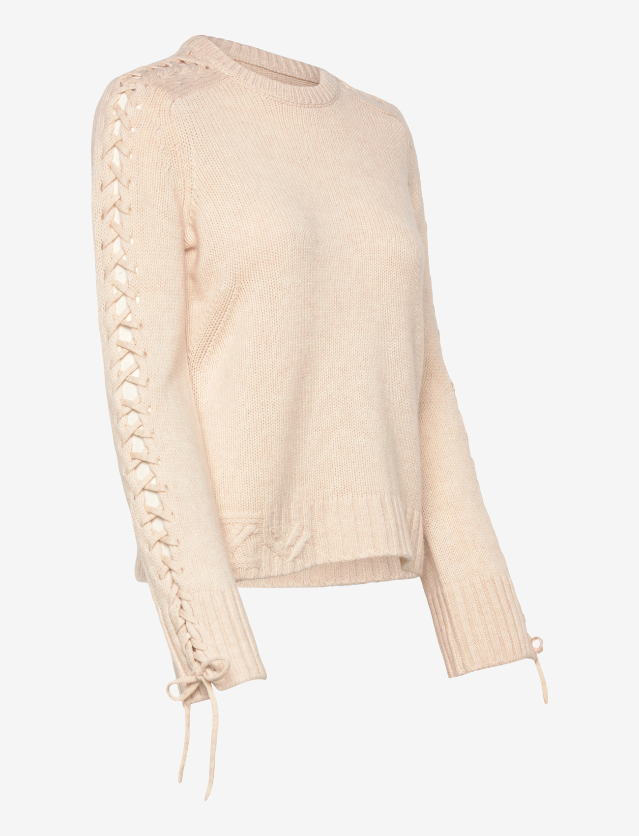 Zadig & Voltaire - MALTY LC LACED - sweaters - ecru - 3