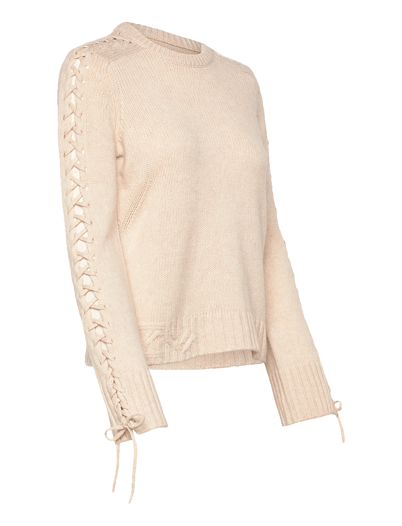 Zadig & Voltaire - MALTY LC LACED - sweaters - ecru - 3