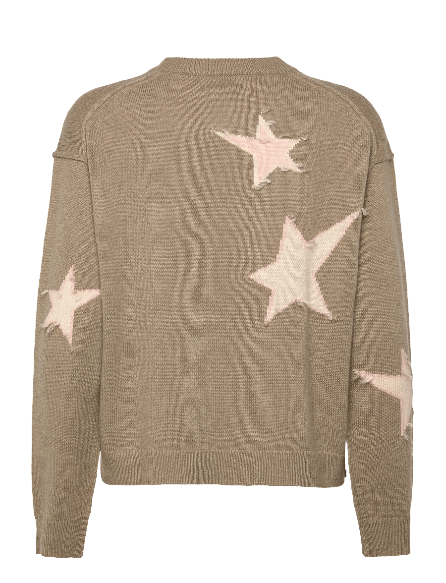 Zadig & Voltaire - MARKUZ WS STARS OUTLINE - sviitrid - olive - 1