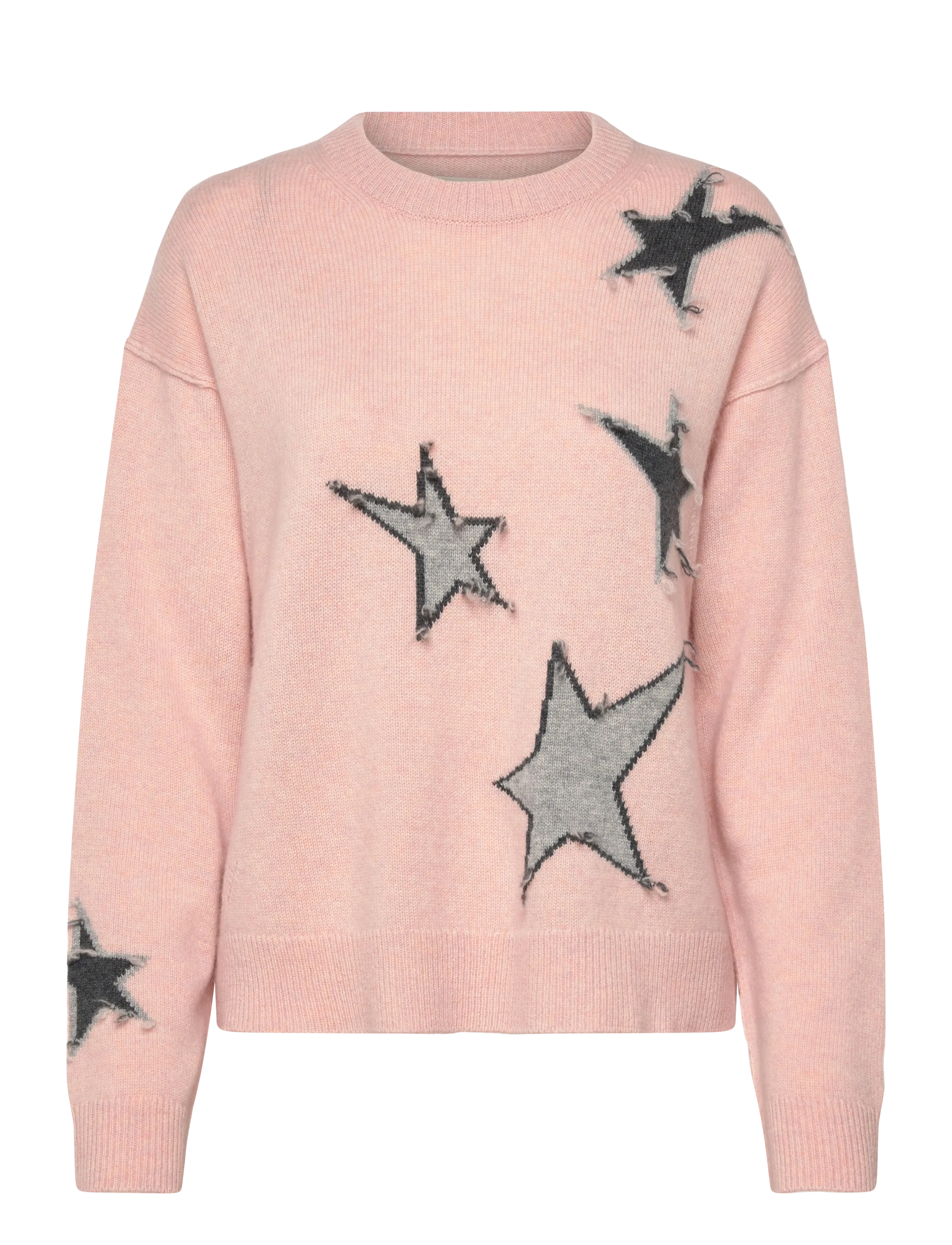 ZADIG & VOLTAIRE Markuz Ws Stars Outline Pink - XS - Damen