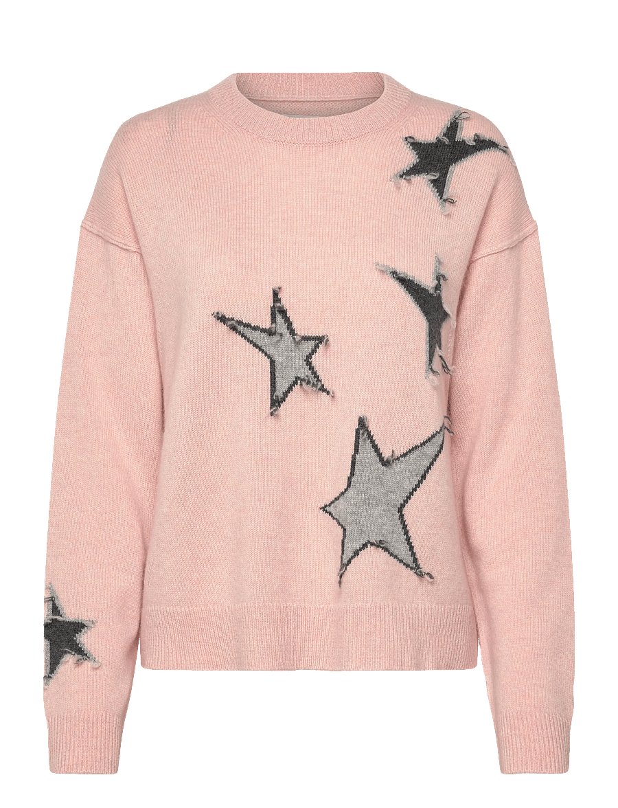 Zadig & Voltaire - MARKUZ WS STARS OUTLINE - sviitrid - pearly - 0