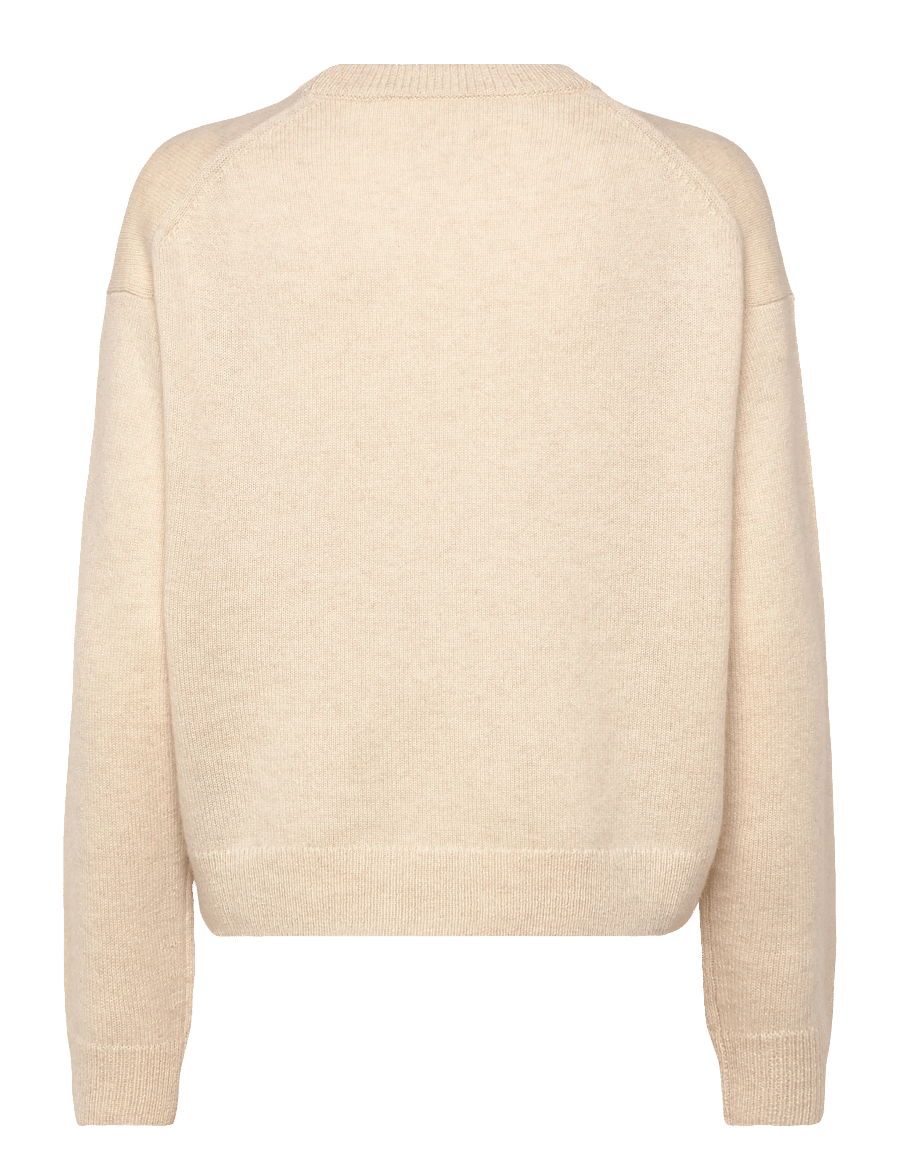 Zadig & Voltaire - MARKUZ WS AERO HEART - sviitrid - eggshell - 1