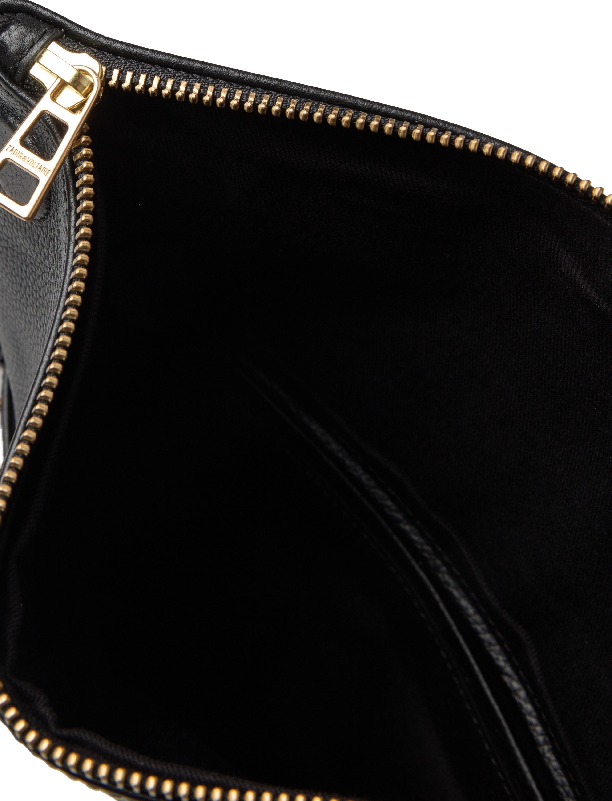 Zadig & Voltaire - ROCK GRAINED LEATHER - shoulder bags - noir gold - 3