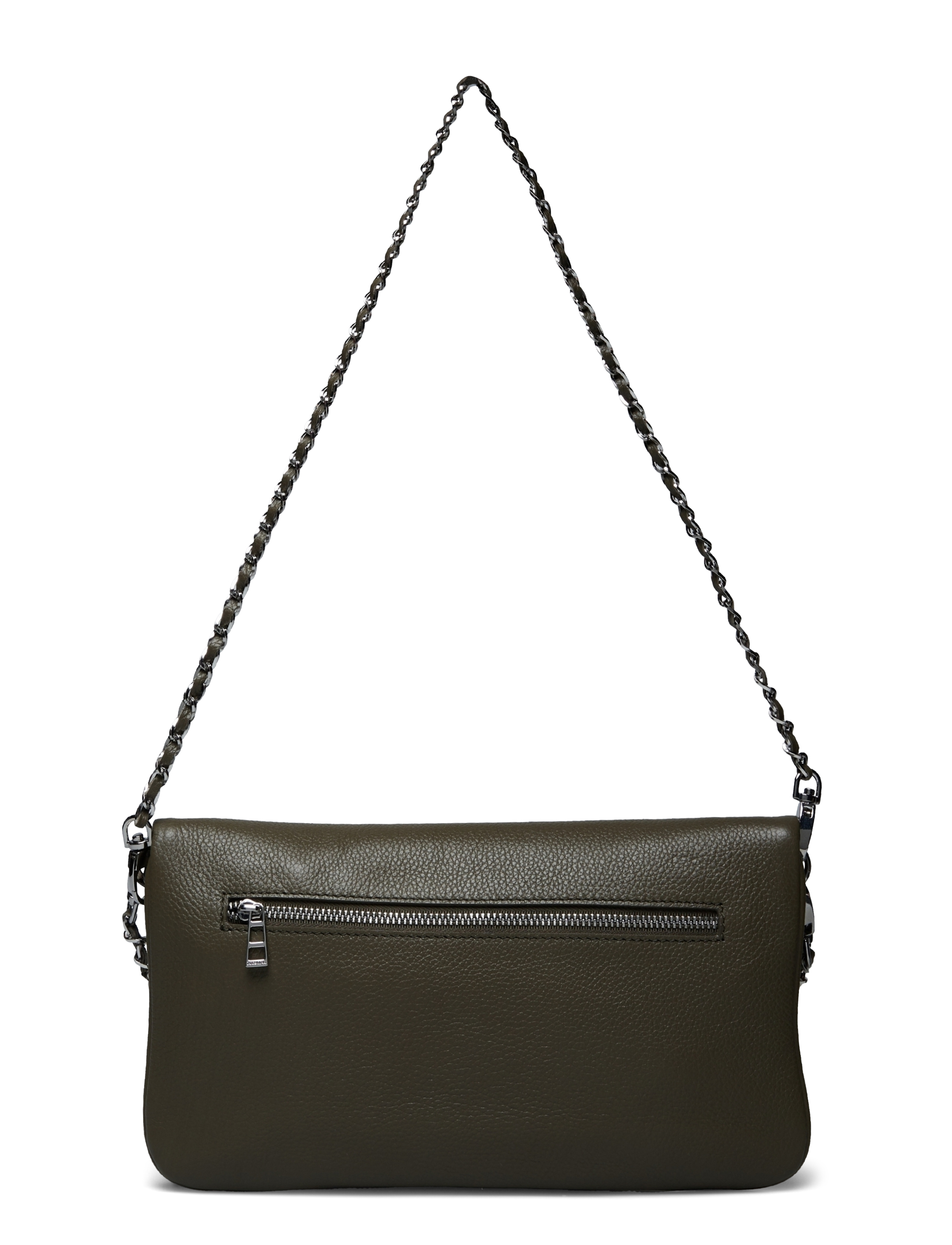 Zadig & Voltaire - ROCK GRAINED LEATHER - crossbody bags - record - 1