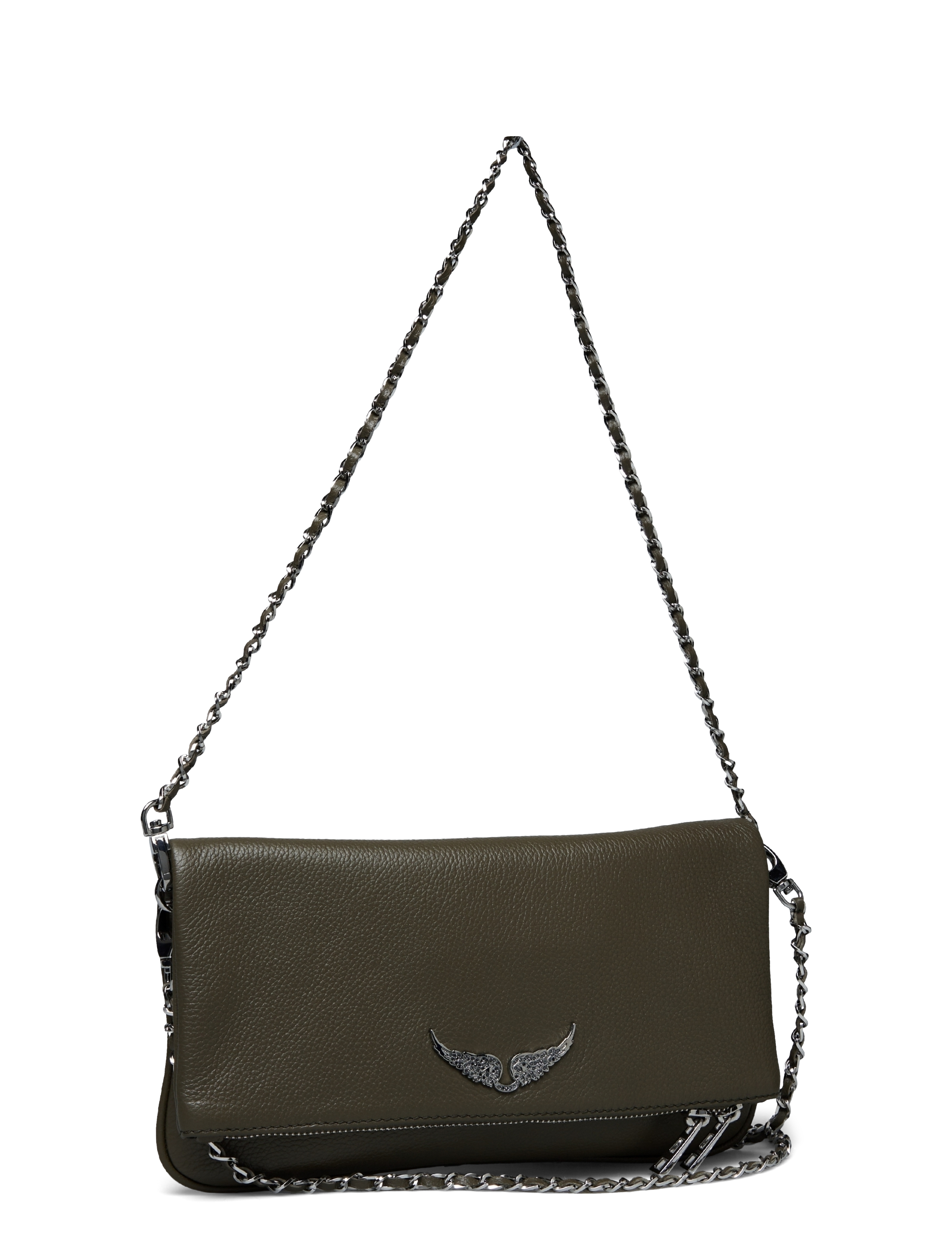 Zadig & Voltaire - ROCK GRAINED LEATHER - crossbody bags - record - 2