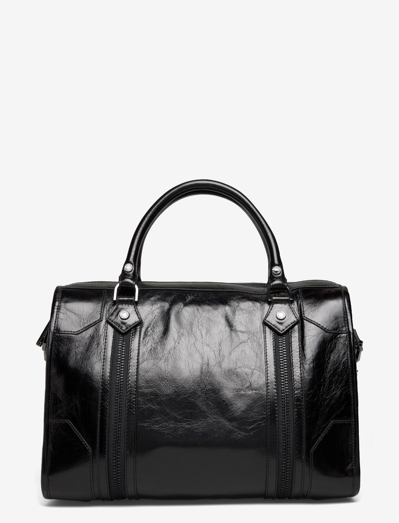 Zadig & Voltaire - SUNNY MEDIUM #2 VINTAGE PATENT - shoppere - noir - 1