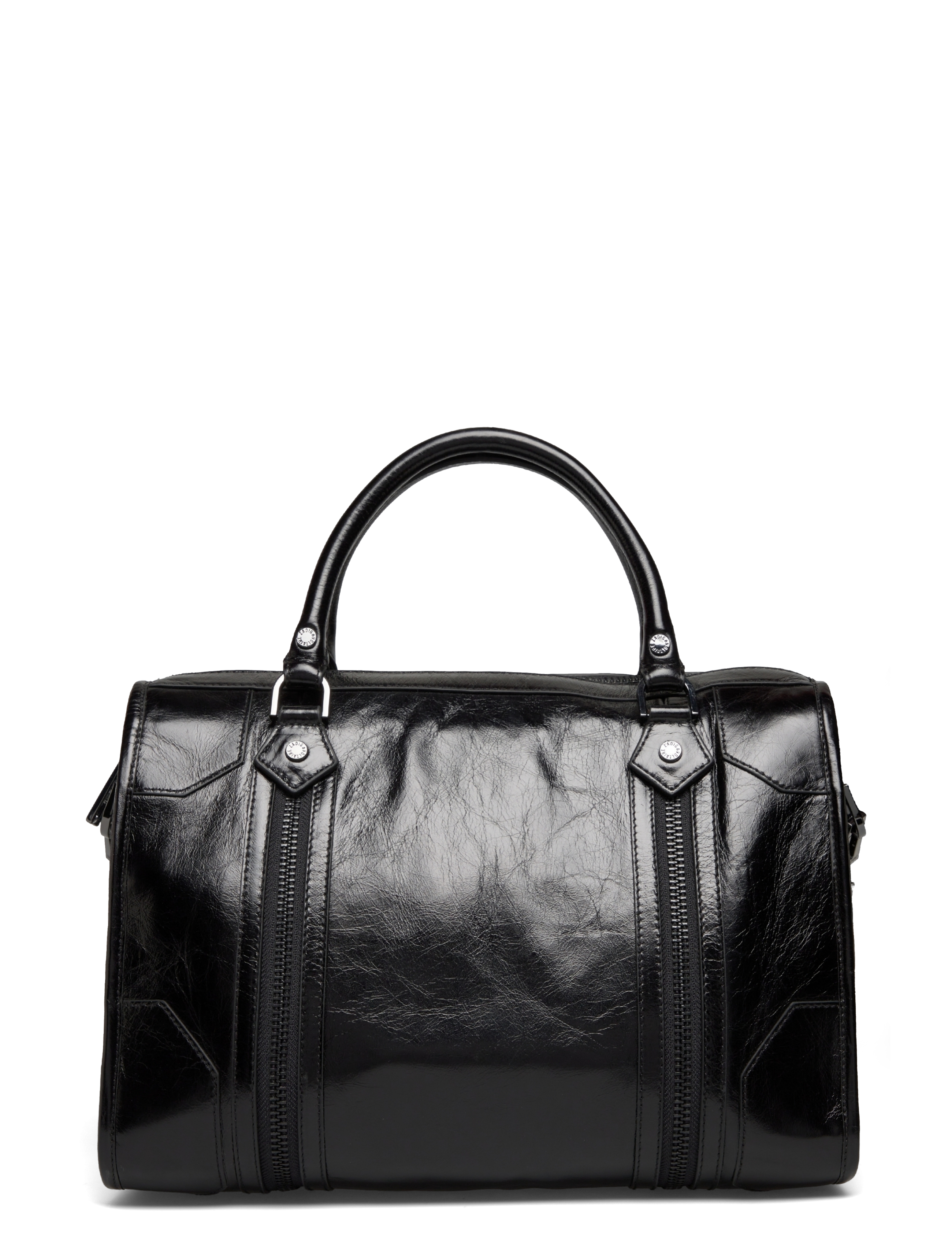 Zadig & Voltaire - SUNNY MEDIUM #2 VINTAGE PATENT - shopper - noir - 1