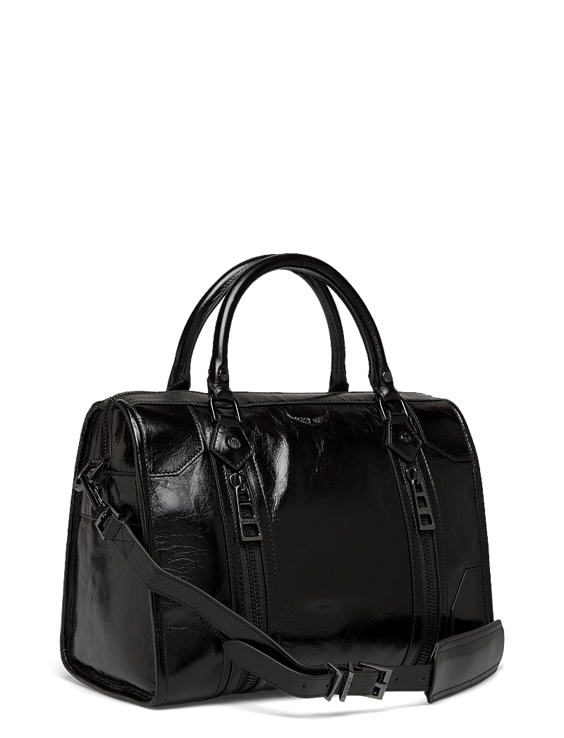 Zadig & Voltaire - SUNNY MEDIUM #2 VINTAGE PATENT - shoppere - noir - 2