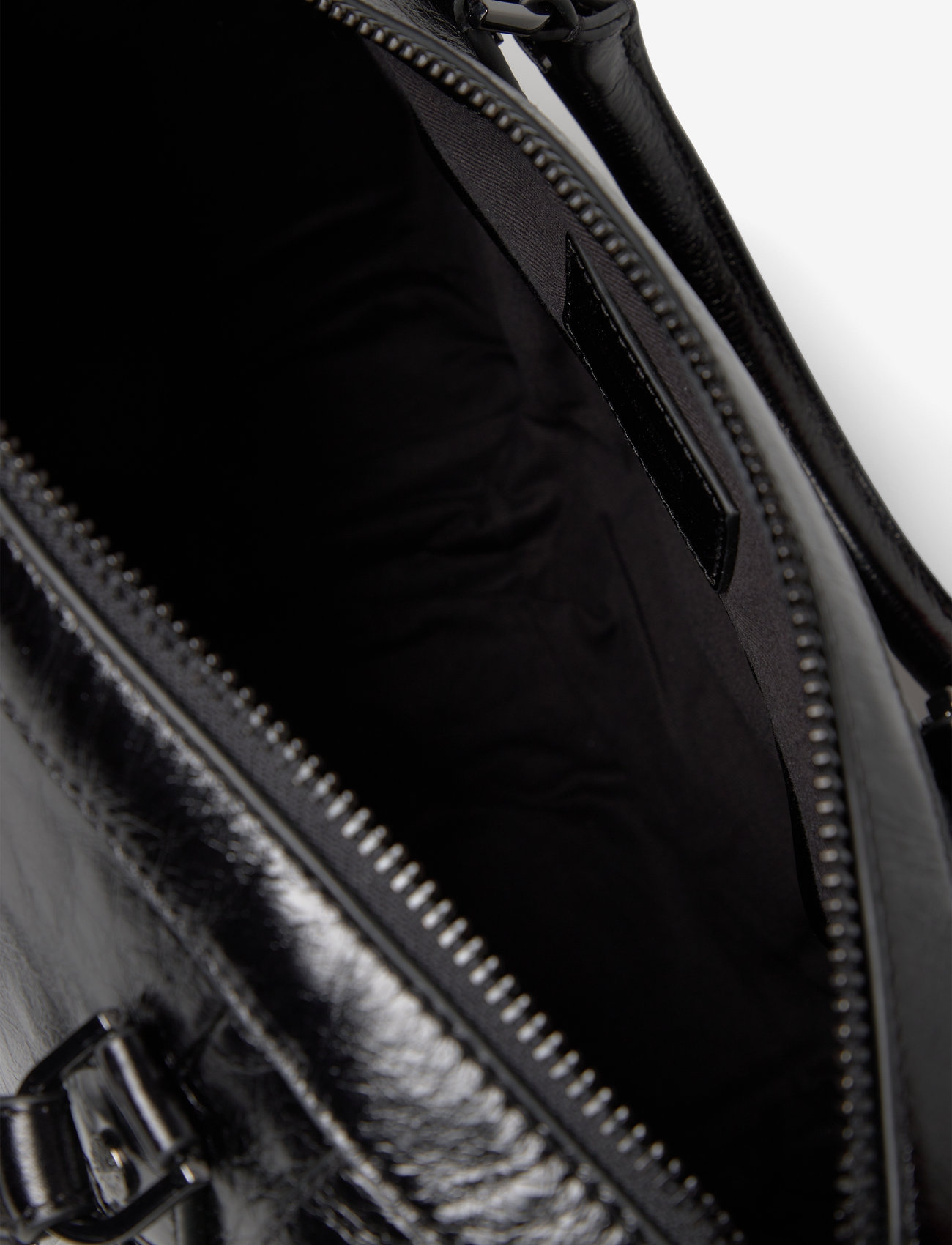 Zadig & Voltaire - SUNNY MEDIUM #2 VINTAGE PATENT - shoppere - noir - 3