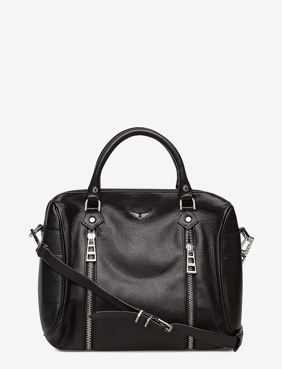 Zadig & Voltaire - SUNNY MEDIUM GRAINED LEATHER - alltags-style - black - 0