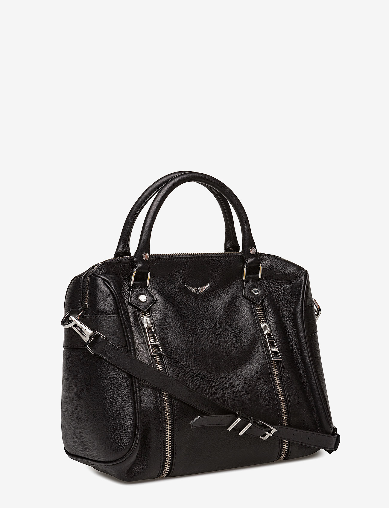 Zadig & Voltaire - SUNNY MEDIUM GRAINED LEATHER - hversdagsleg tíska - black - 2