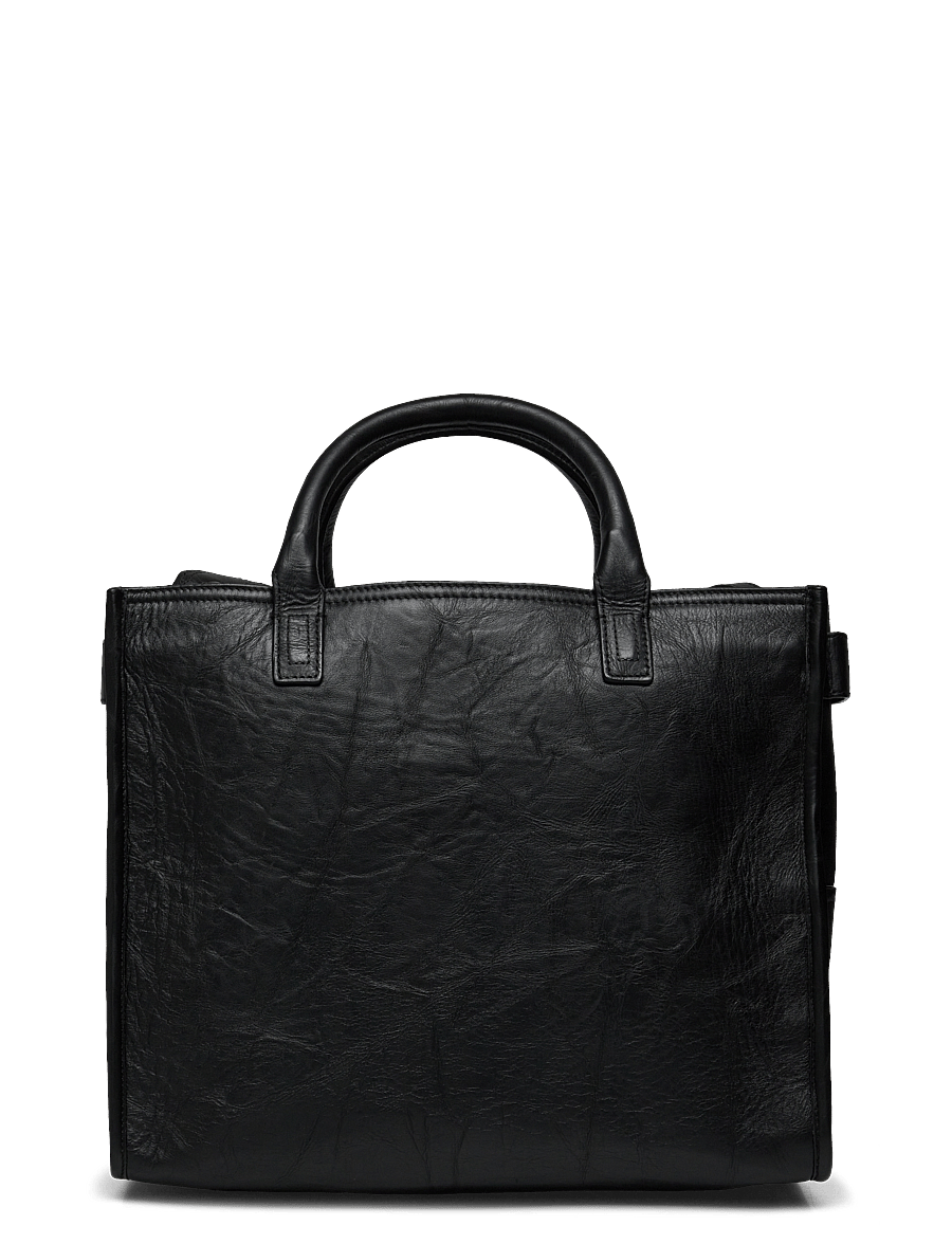 Zadig & Voltaire - ANGEL TOTE WINGS COW BURNISH - tote bags - noir - 1