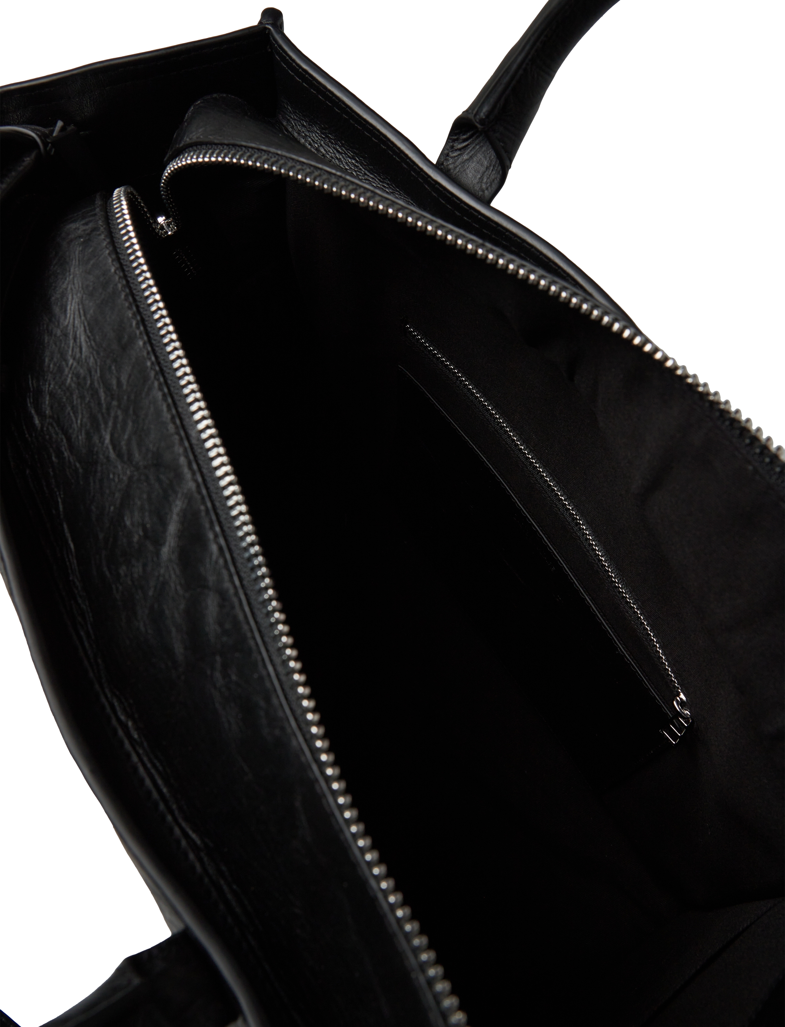 Zadig & Voltaire - ANGEL TOTE WINGS COW BURNISH - tote bags - noir - 3