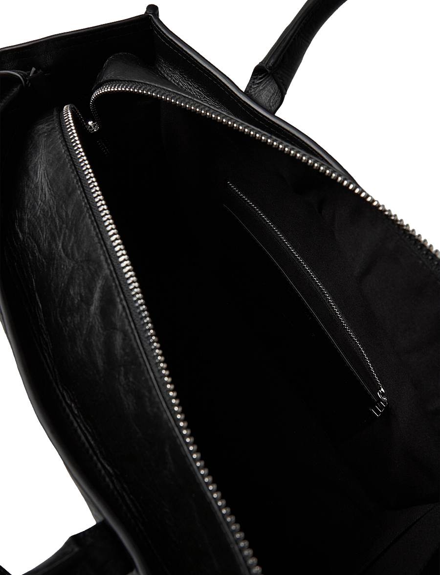 Zadig & Voltaire - ANGEL TOTE WINGS COW BURNISH - tote bags - noir - 3