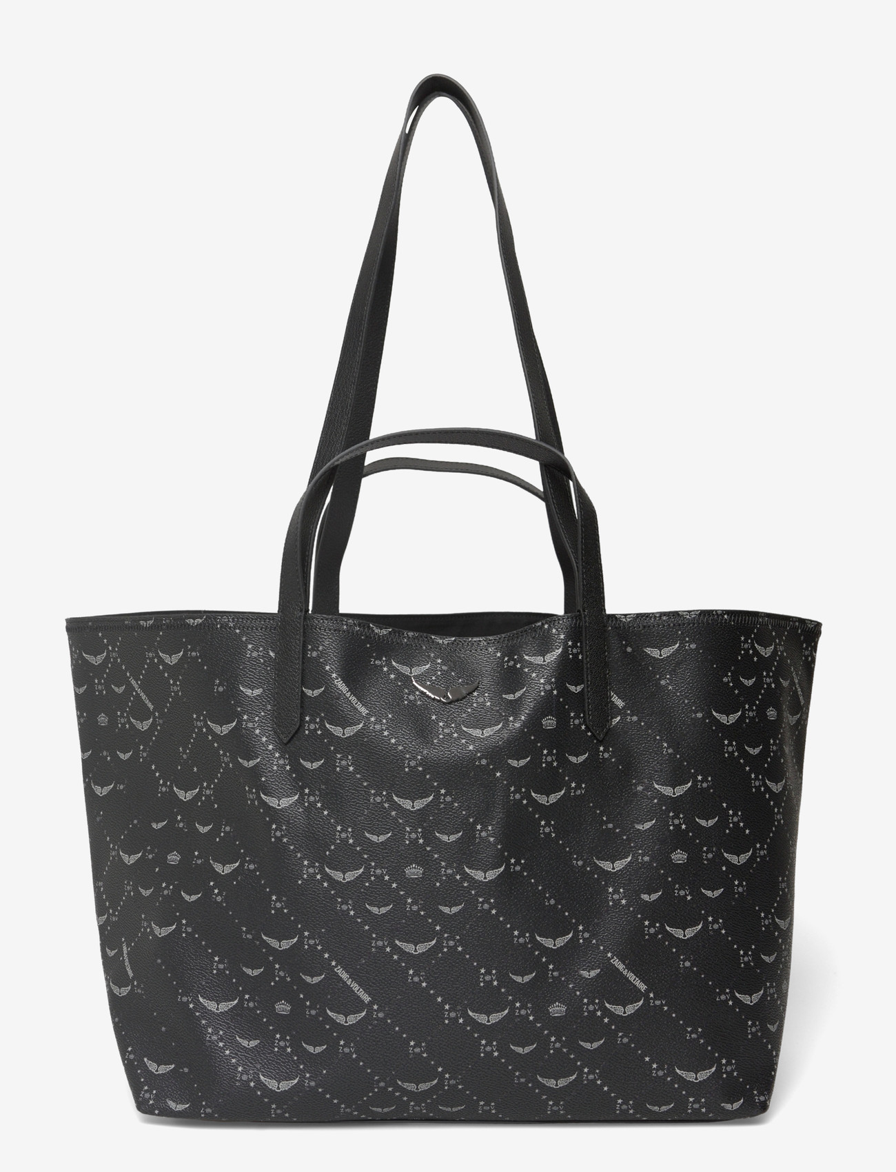 Zadig & Voltaire - Z SHOPPER XL MONOGRAM - shoppers - noir - 0