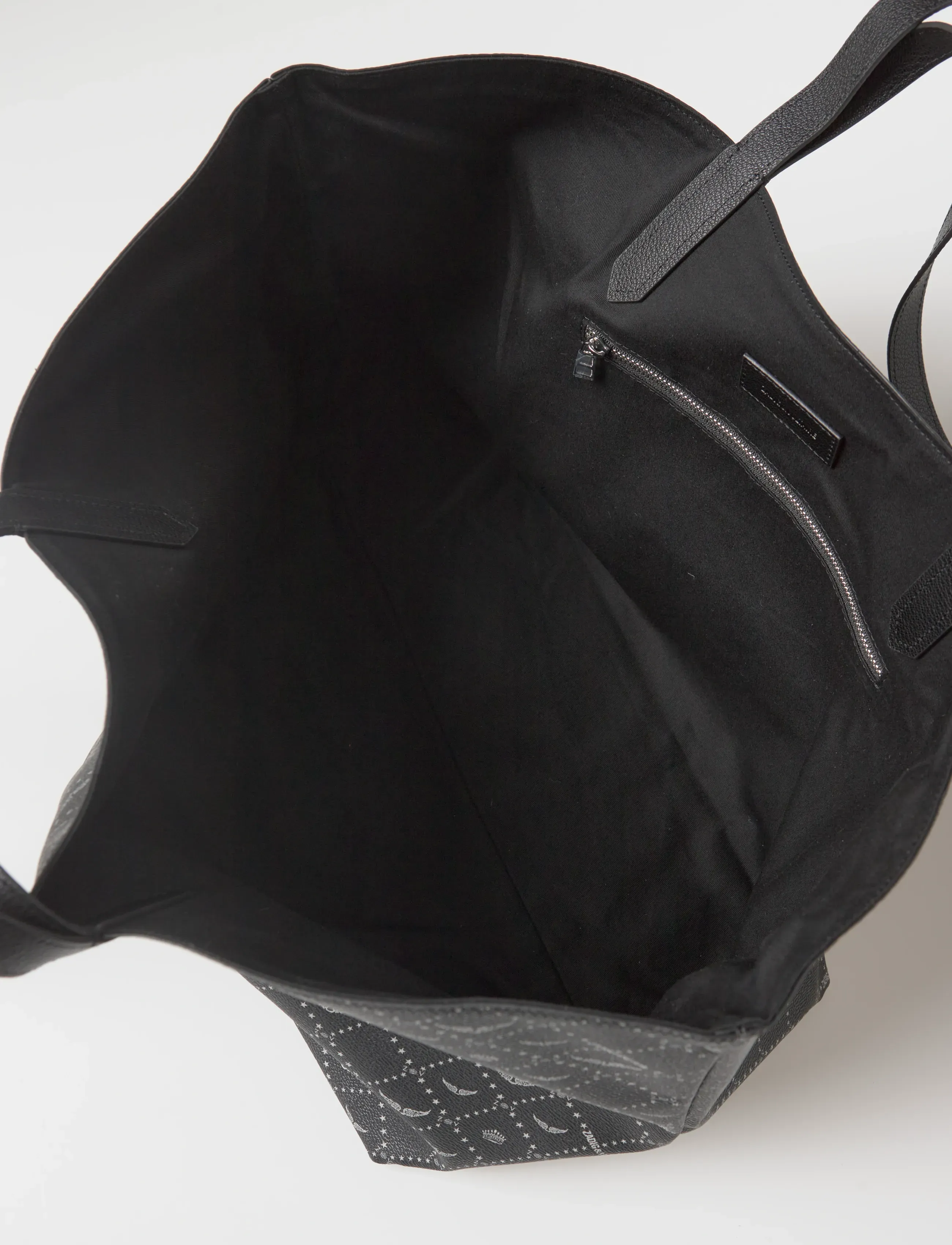 Zadig & Voltaire - Z SHOPPER XL MONOGRAM - tote bags - noir - 3