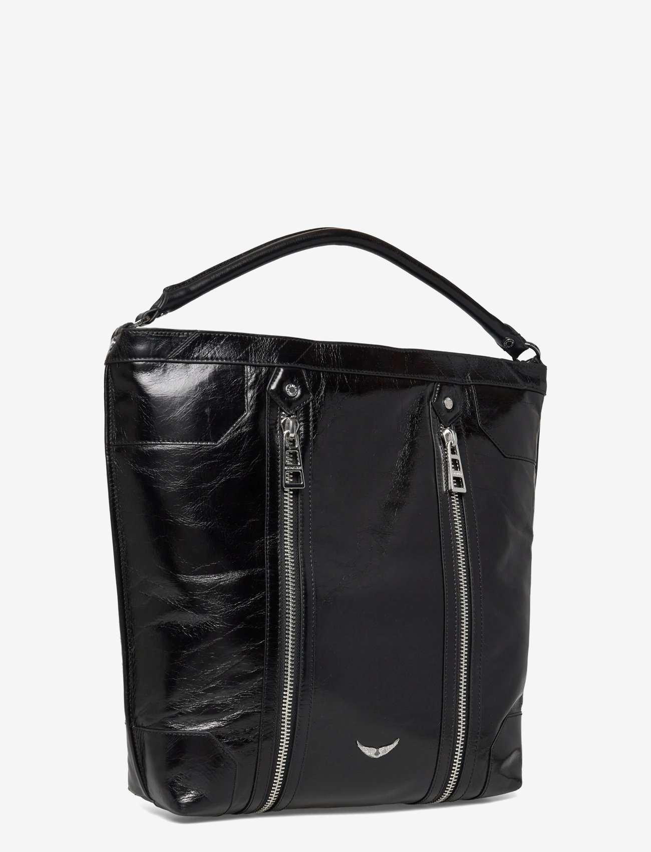 Zadig & Voltaire - SUNNY HOBO VINTAGE PATENT - tote-stiilis kotid - noir - 2