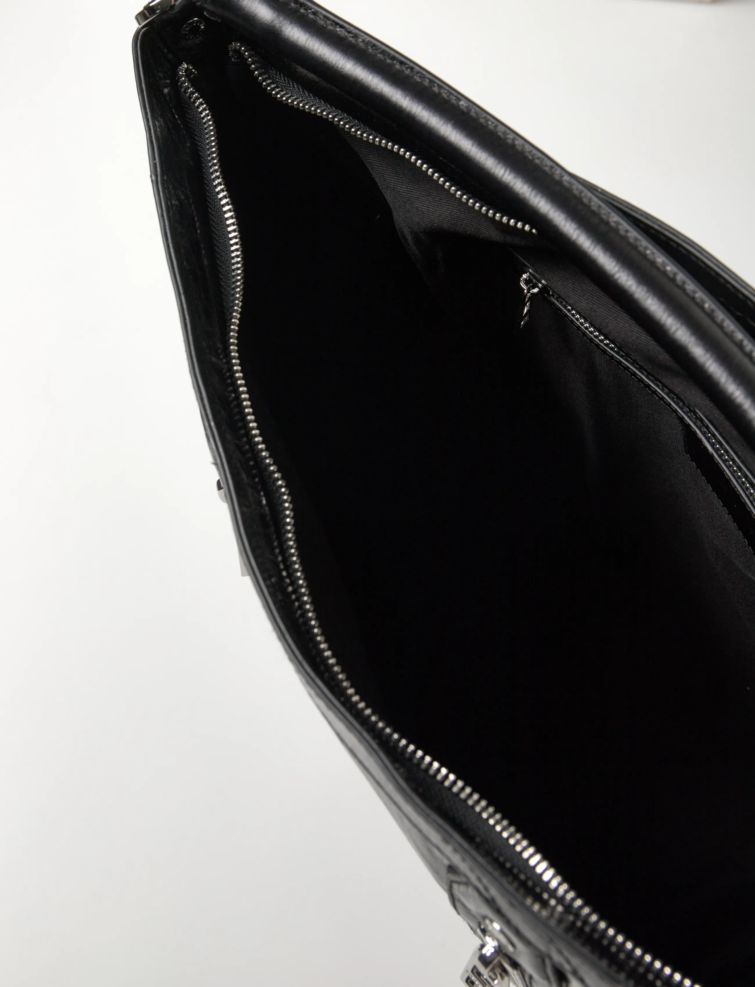 Zadig & Voltaire - SUNNY HOBO VINTAGE PATENT - totes - noir - 4