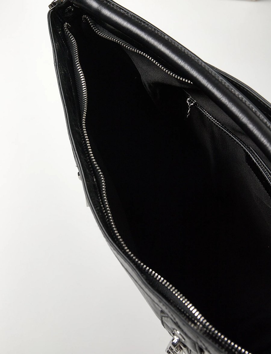 Zadig & Voltaire - SUNNY HOBO VINTAGE PATENT - tote bags - noir - 4