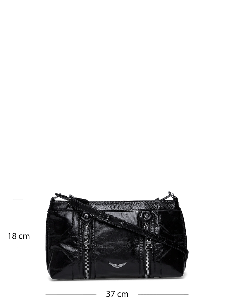 Zadig & Voltaire - SUNNY MOODY VINTAGE PATENT - henkeltaschen - noir - 3