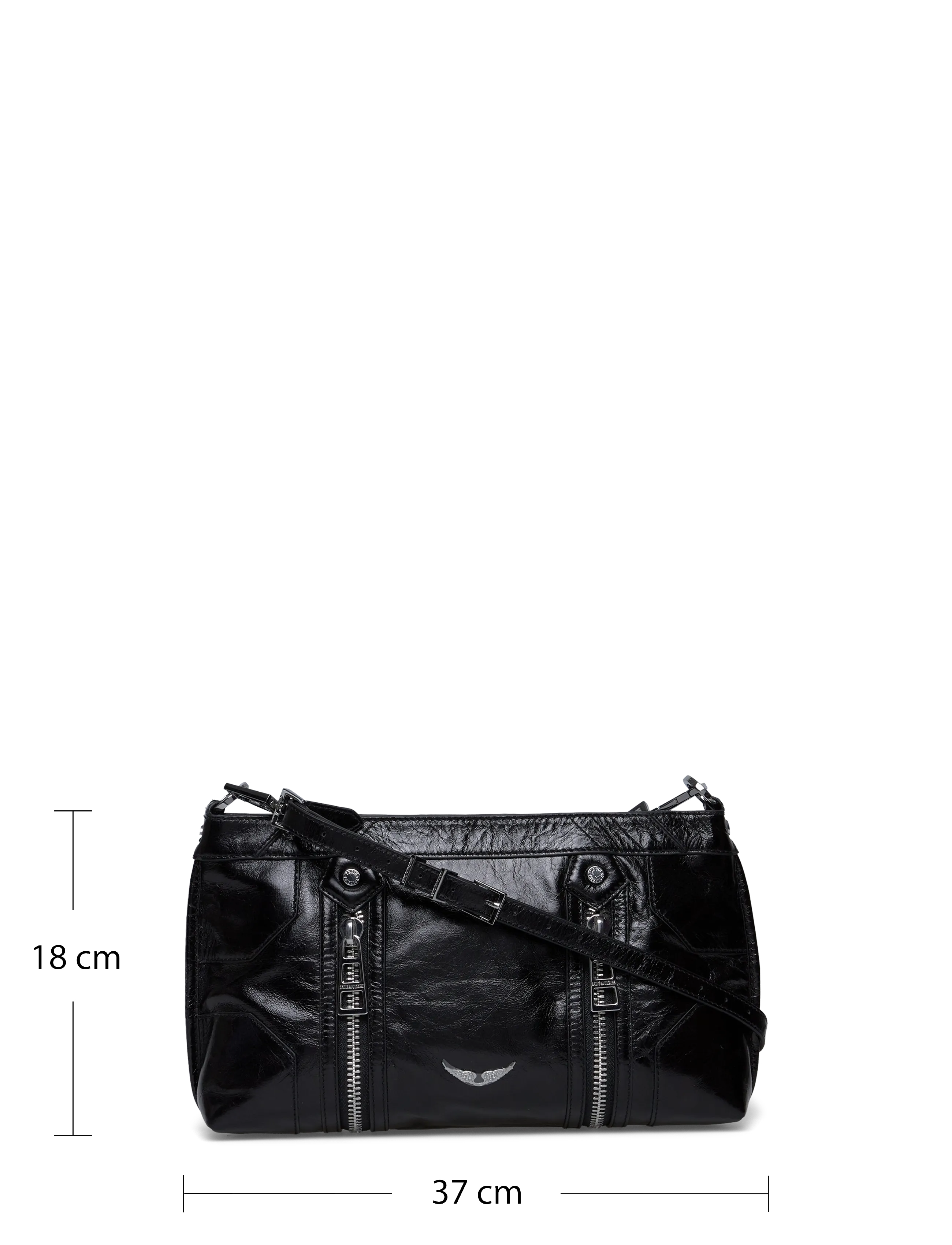 Zadig & Voltaire - SUNNY MOODY VINTAGE PATENT - vardagsstil - noir - 3