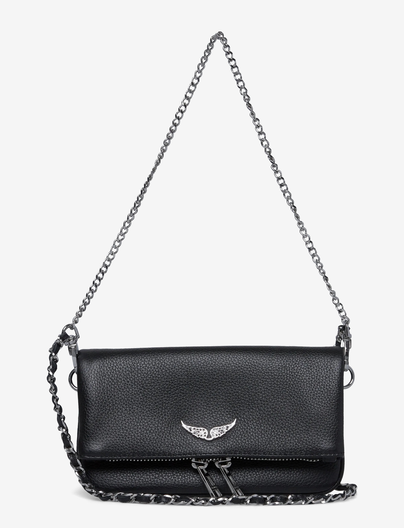 Zadig & Voltaire - ROCK NANO GRAINED LEATHER - henkeltaschen - black - 0