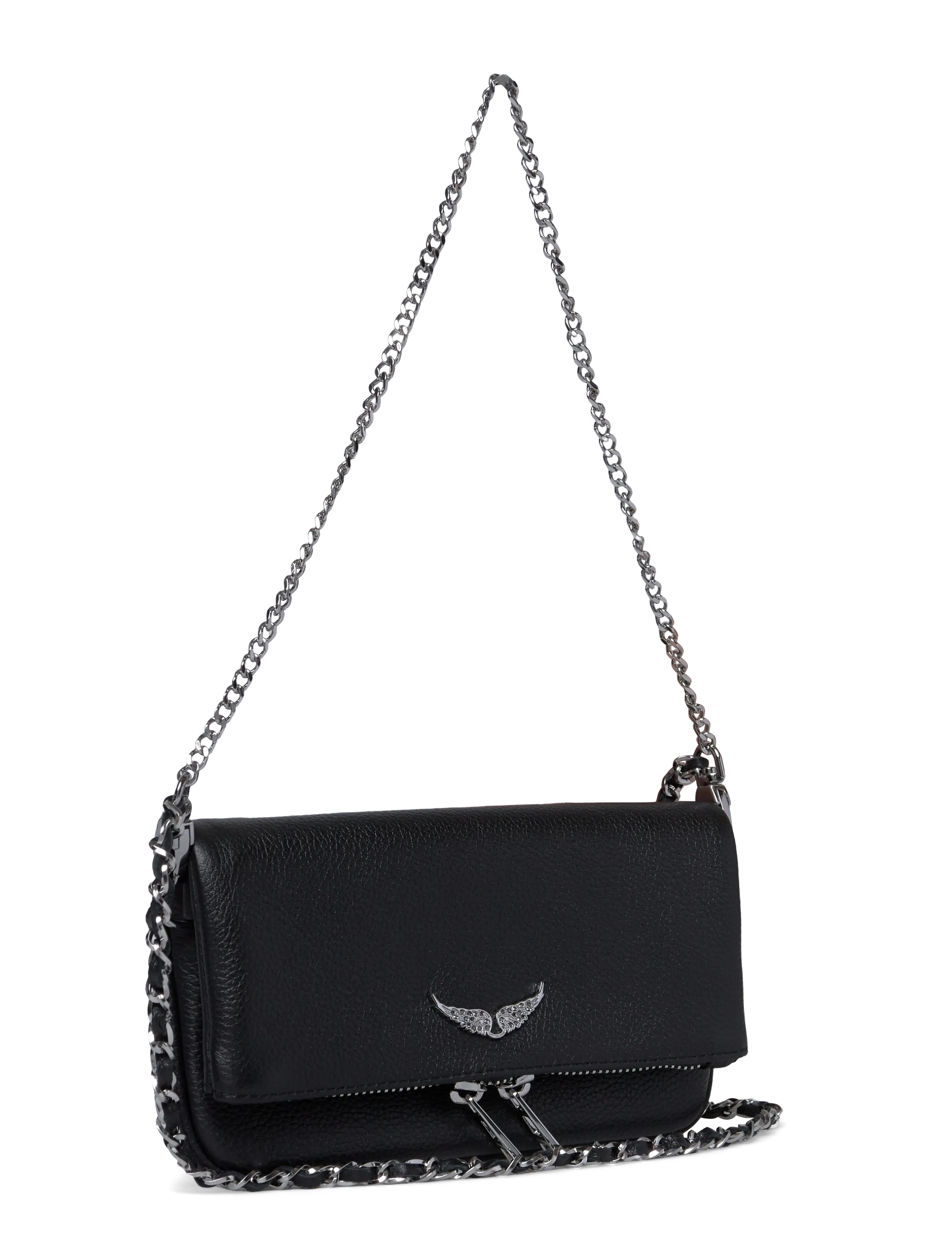 Zadig & Voltaire - ROCK NANO GRAINED LEATHER - black - 2