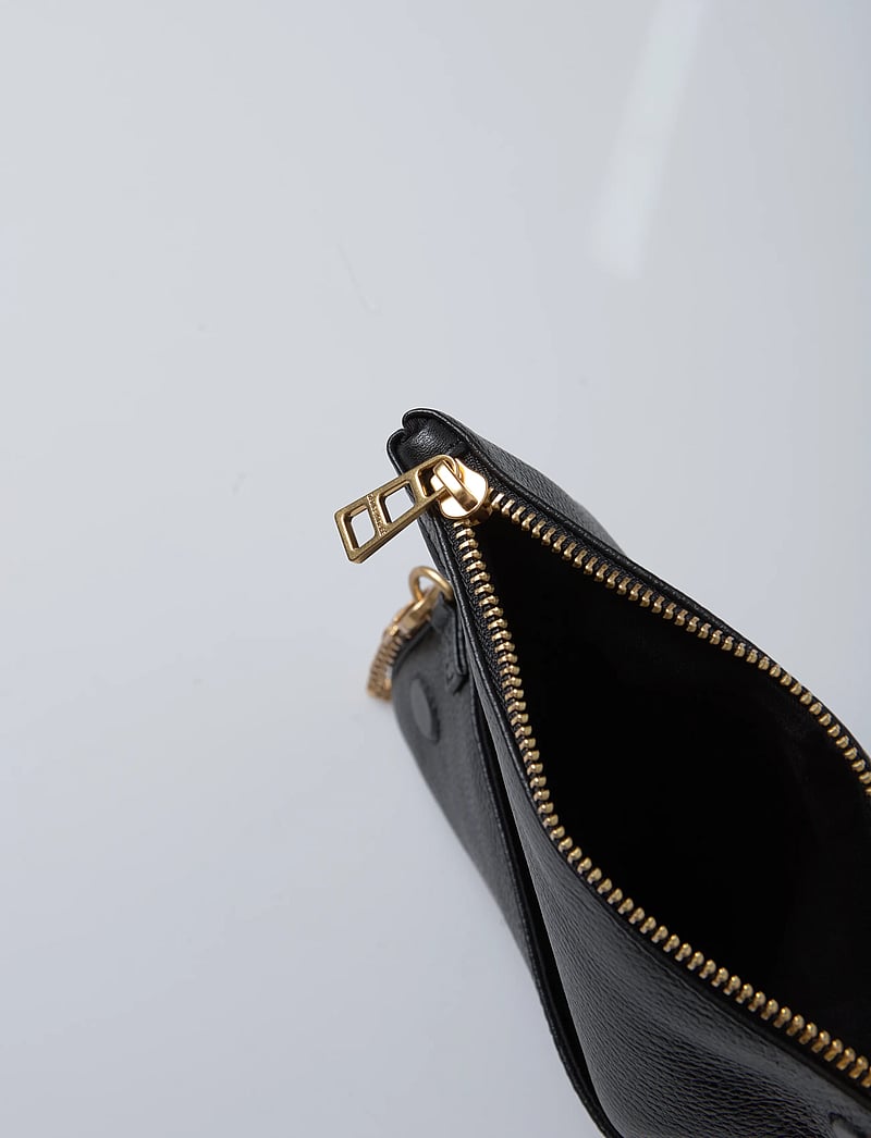 Zadig & Voltaire - ROCK NANO GRAINED LEATHER - henkeltaschen - black gold - 4