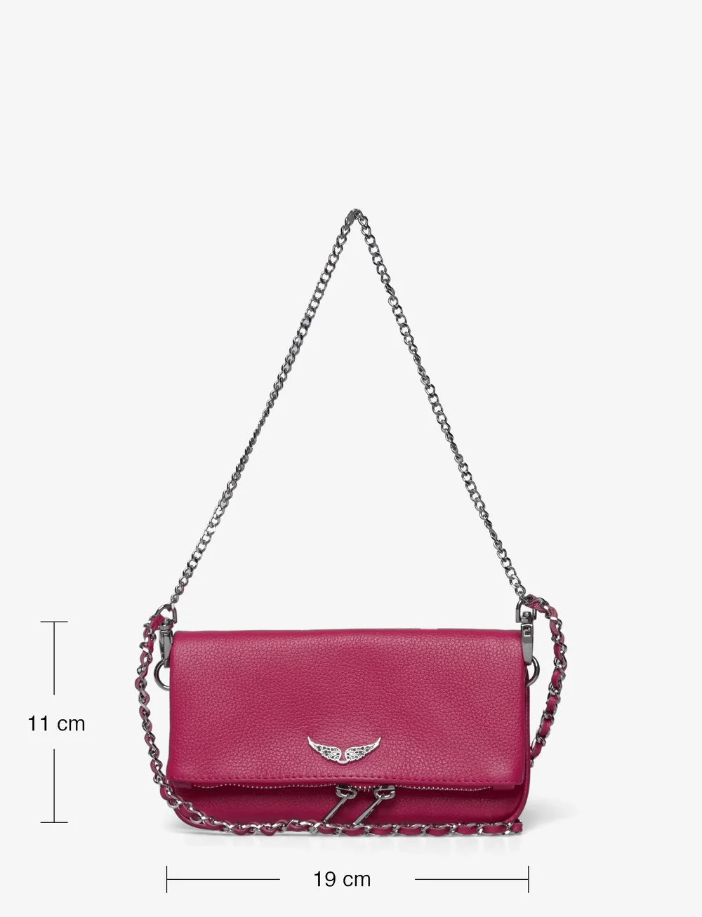 Zadig & Voltaire - ROCK NANO GRAINED LEATHER - henkeltaschen - podium - 3